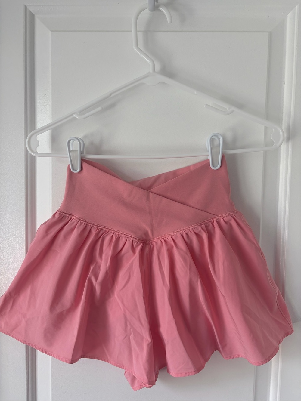 OFFLINE by Aerie Real Me Crossover Flowy Shorts Pink XS